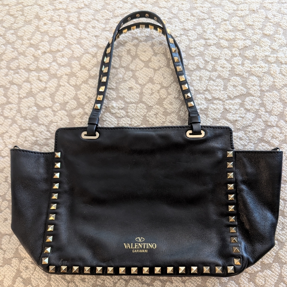 Valentino Garavani Rockstud Black 2 Way Bag